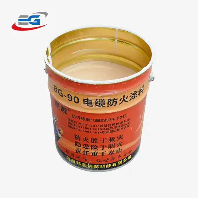 Wire and cable fire retardant coating
